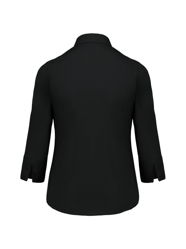 Camisa popeline manga a 3 /4  de tratamento fcil - K558C