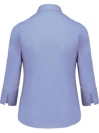 Camisa popeline manga a 3 /4  de tratamento fcil - K558C