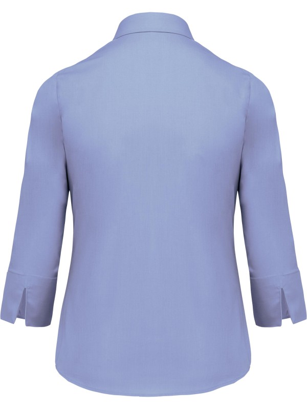 Camisa popeline manga a 3 /4  de tratamento fcil - K558C