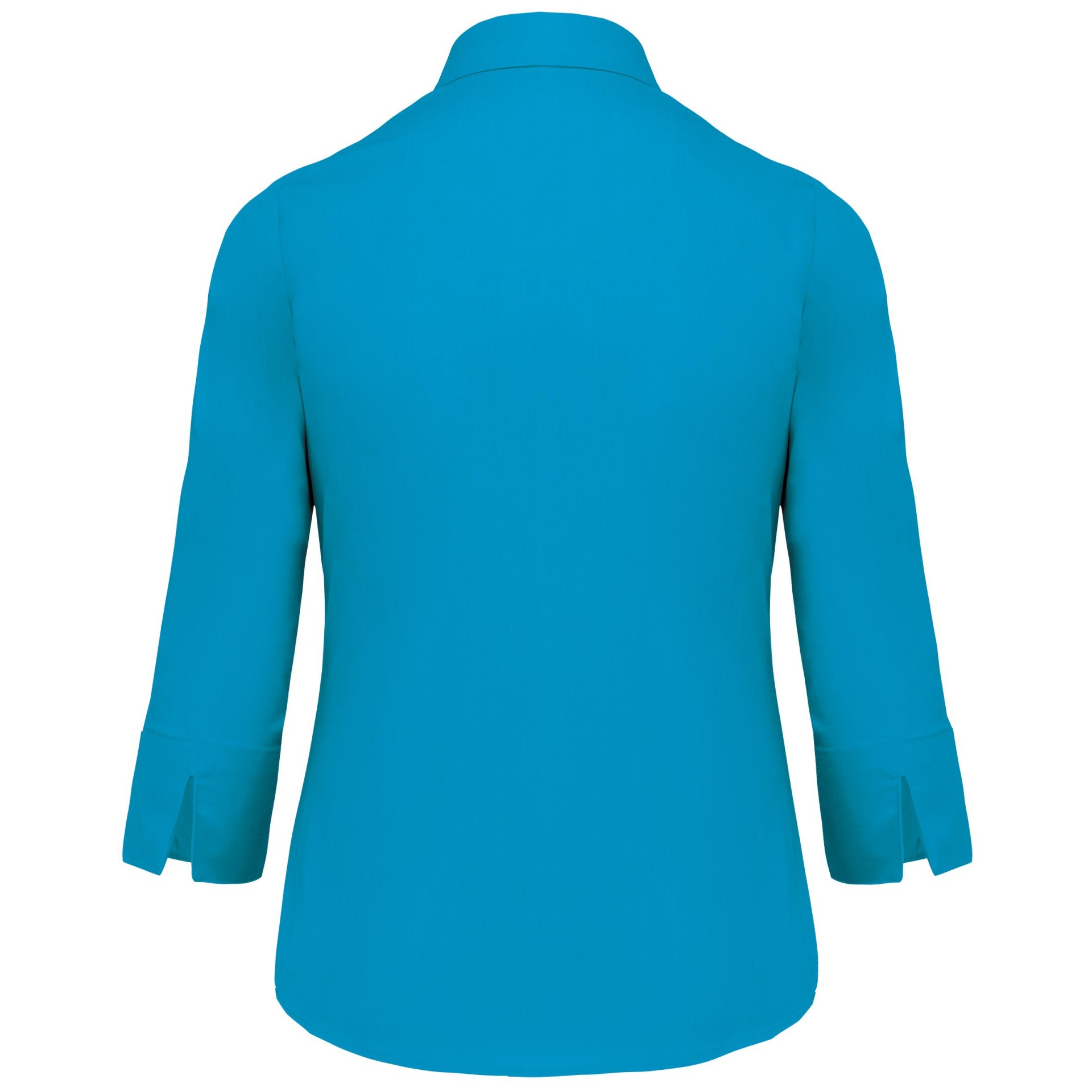 Camisa popeline manga a 3 /4 de tratamento fácil - K558C