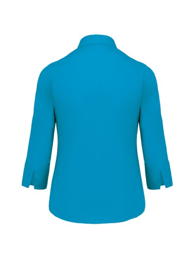 Camisa popeline manga a 3 /4  de tratamento fcil - K558C