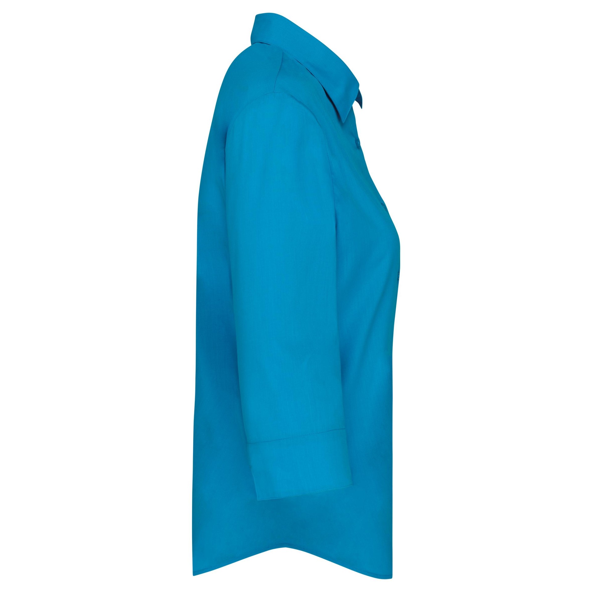 Camisa popeline manga a 3 /4 de tratamento fácil - K558C