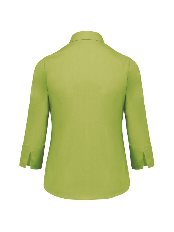 Camisa popeline manga a 3 /4  de tratamento fcil - K558C