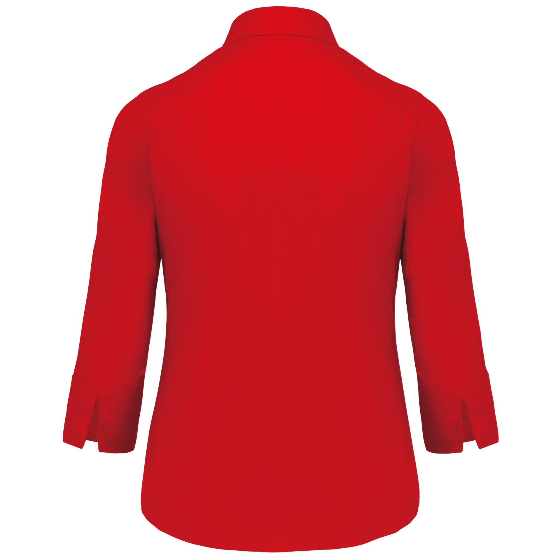 Camisa popeline manga a 3 /4 de tratamento fácil - K558C