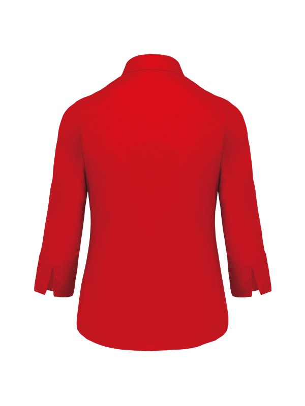 Camisa popeline manga a 3 /4  de tratamento fcil - K558C