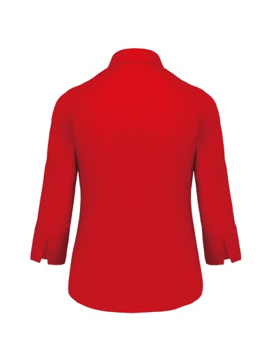 Camisa popeline manga a 3 /4  de tratamento fcil - K558C