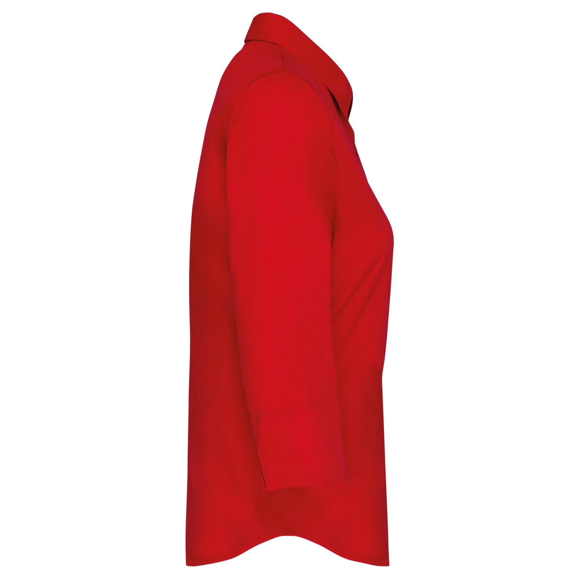 Camisa popeline manga a 3 /4 de tratamento fácil - K558C