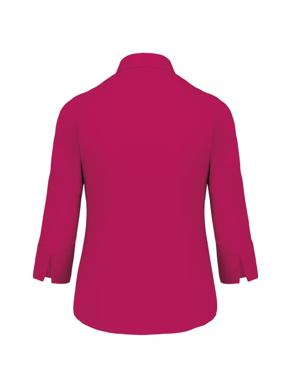 Camisa popeline manga a 3 /4  de tratamento fcil - K558C