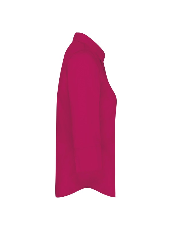 Camisa popeline manga a 3 /4  de tratamento fcil - K558C