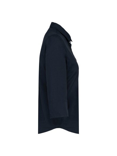 Camisa popeline manga a 3 /4  de tratamento fcil - K558C