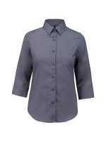 Camisa popeline manga a 3 /4  de tratamento fcil - K558C