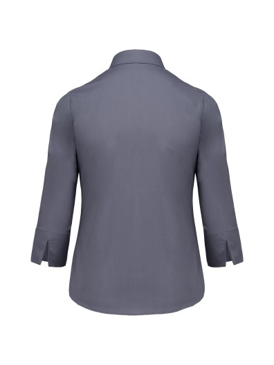 Camisa popeline manga a 3 /4  de tratamento fcil - K558C