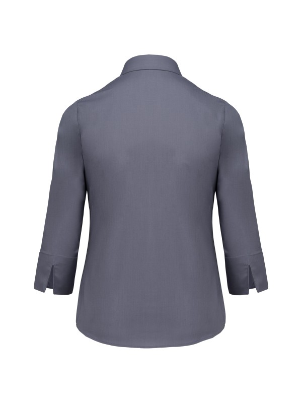 Camisa popeline manga a 3 /4  de tratamento fcil - K558C