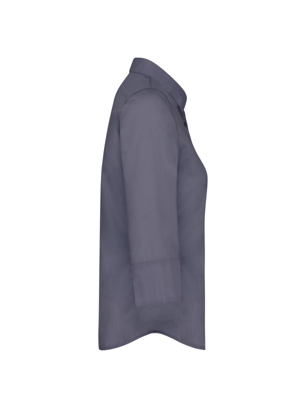 Camisa popeline manga a 3 /4  de tratamento fcil - K558C