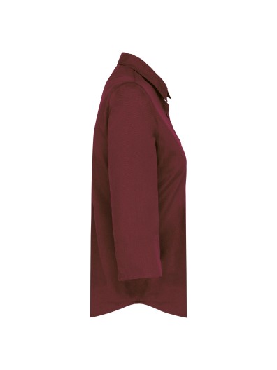 Camisa popeline manga a 3 /4  de tratamento fcil - K558C
