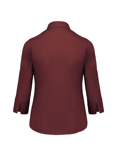 Camisa popeline manga a 3 /4  de tratamento fcil - K558C