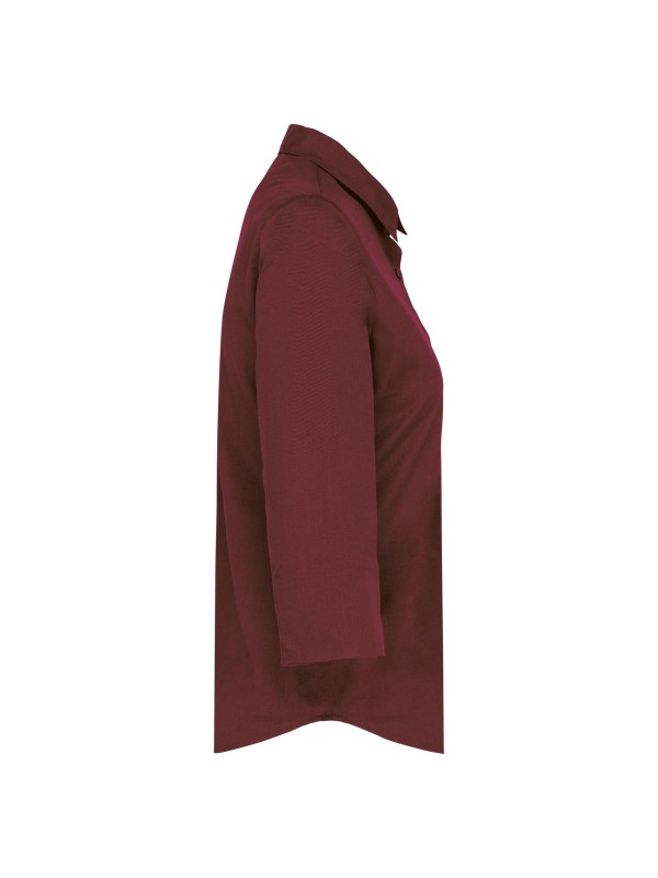 Camisa popeline manga a 3 /4  de tratamento fcil - K558C