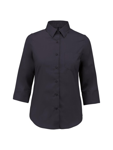 Camisa popeline manga a 3 /4  de tratamento fcil - K558C
