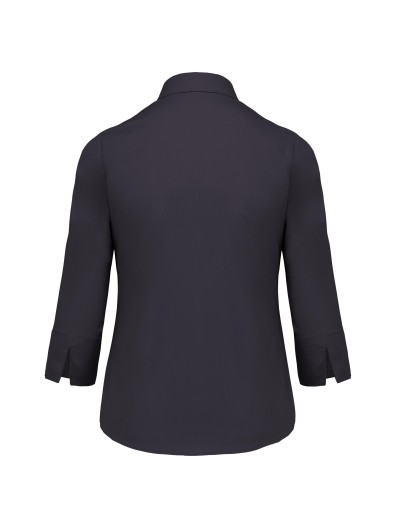 Camisa popeline manga a 3 /4  de tratamento fcil - K558C