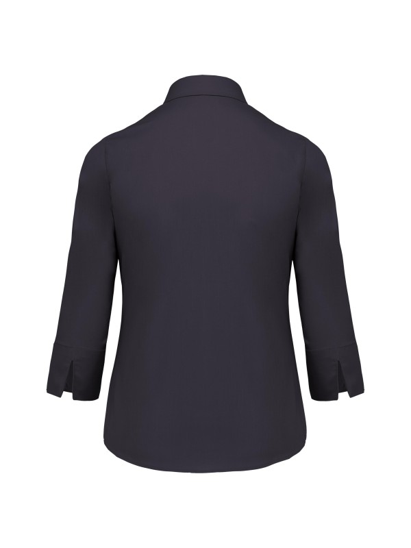 Camisa popeline manga a 3 /4  de tratamento fcil - K558C