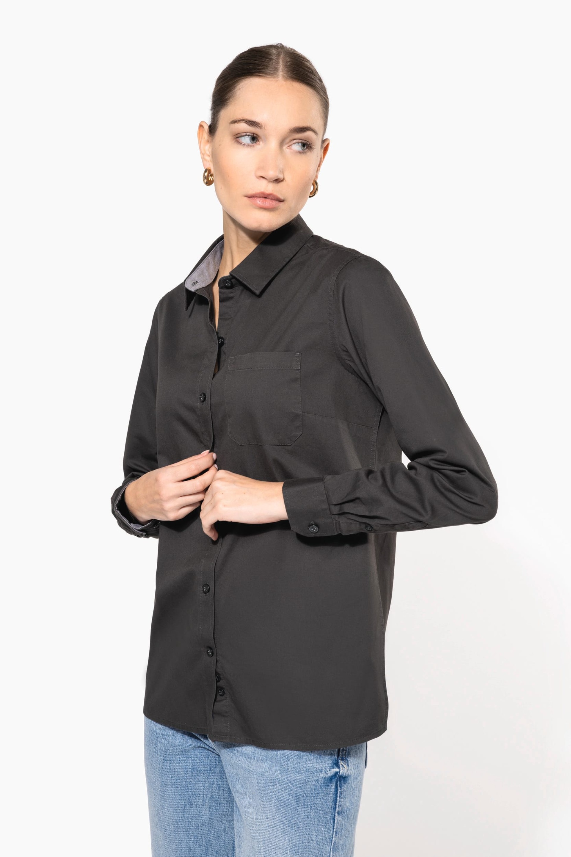 Camisa Nevada de manga comprida - K585