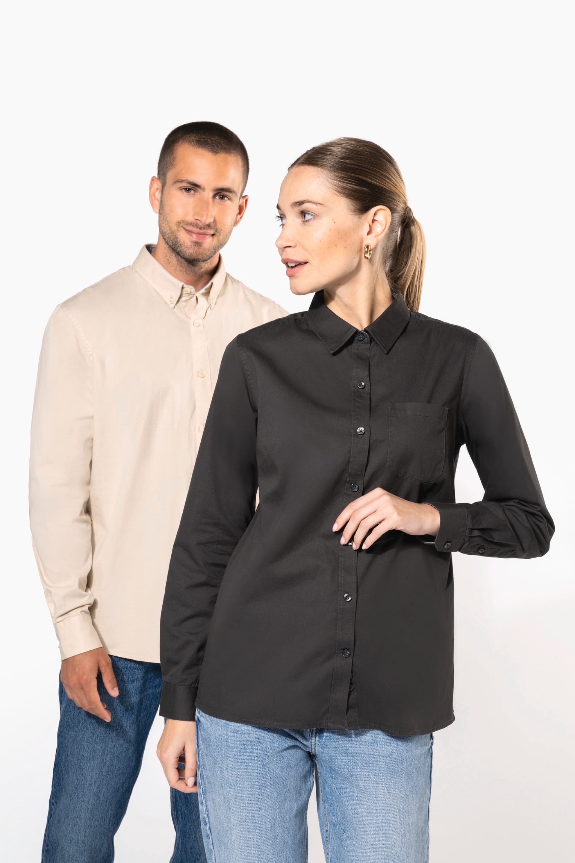 Camisa Nevada de manga comprida - K585