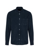 Camisa de bombazina de manga comprida - K599