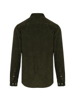 Camisa de bombazina de manga comprida - K599