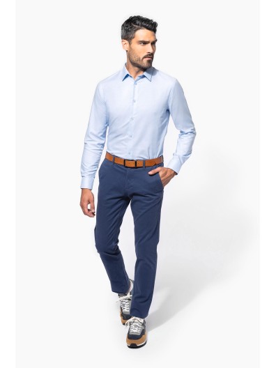 Camisa Oxford manga comprida - K595