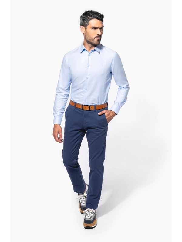 Camisa Oxford manga comprida - K595