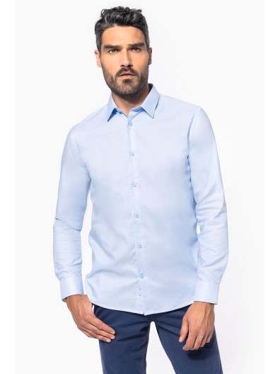 Camisa Oxford manga comprida - K595
