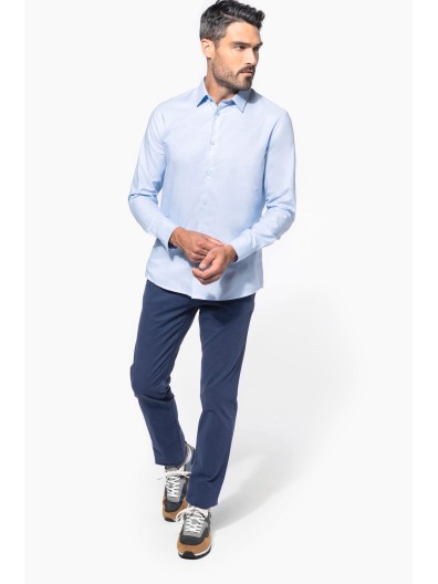 Camisa Oxford manga comprida - K595