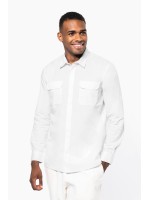 Camisa Safari de manga comprida - K590