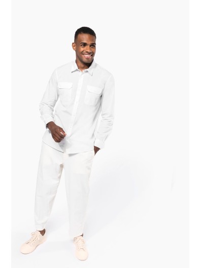 Camisa Safari de manga comprida - K590