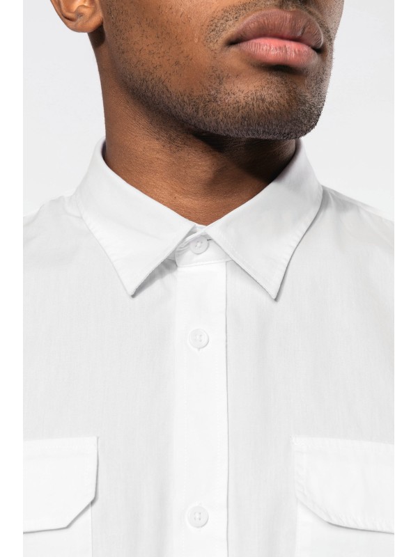 Camisa Safari de manga comprida - K590