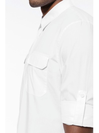 Camisa Safari de manga comprida - K590