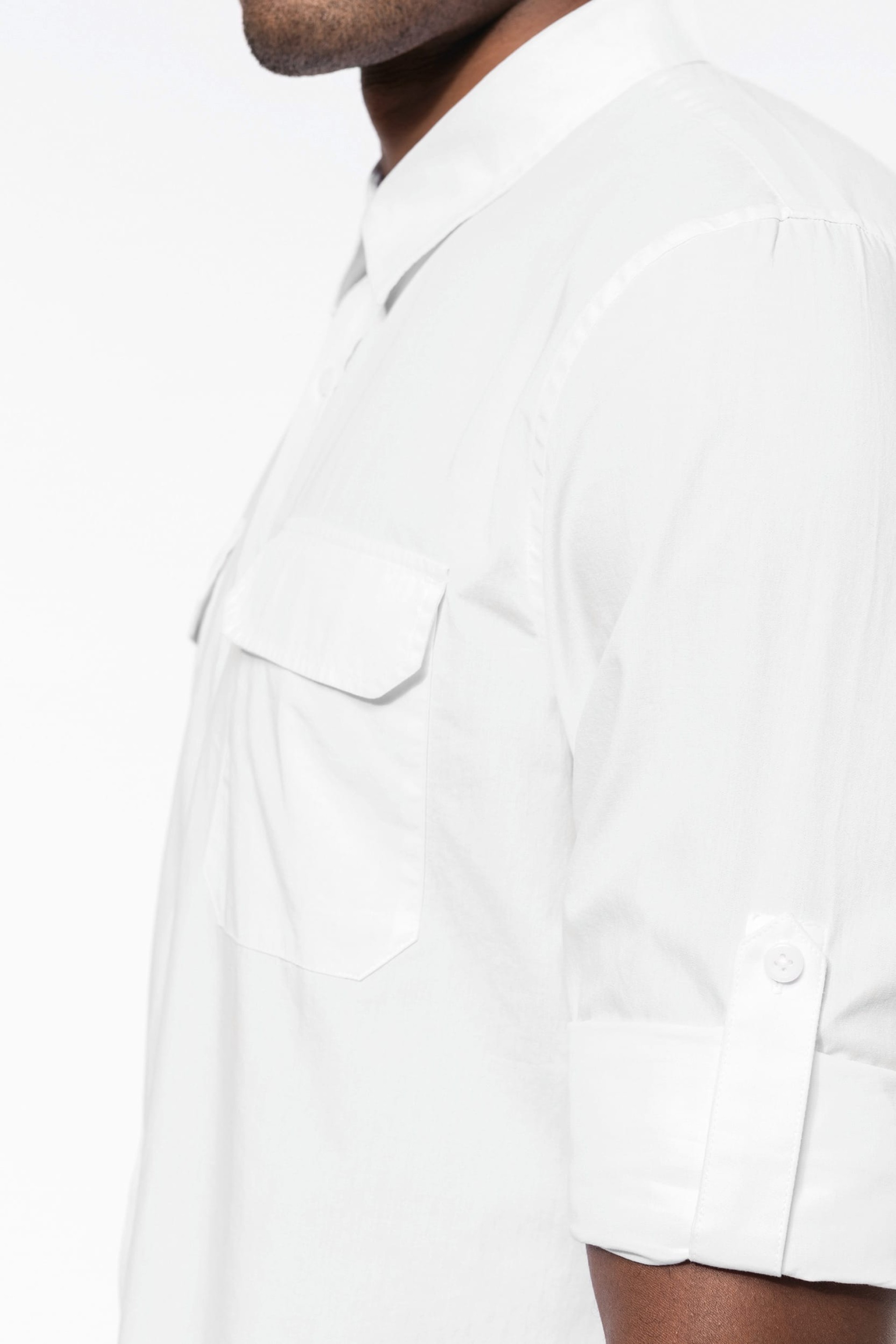 Camisa Safari de manga comprida - K590