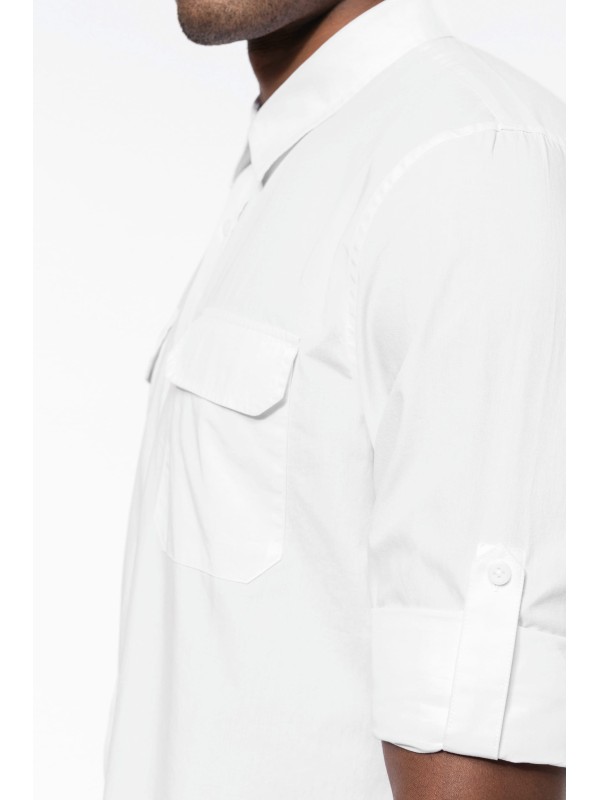 Camisa Safari de manga comprida - K590