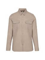 Camisa Safari de manga comprida - K590