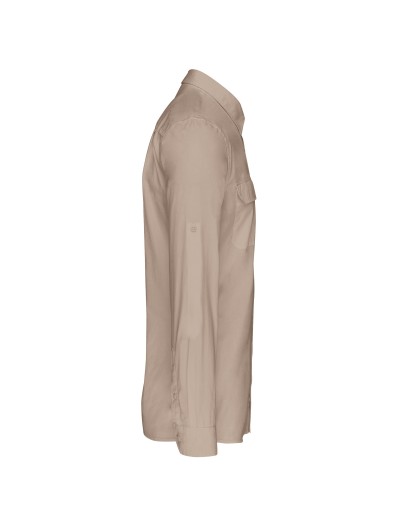 Camisa Safari de manga comprida - K590