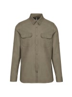 Camisa Safari de manga comprida - K590