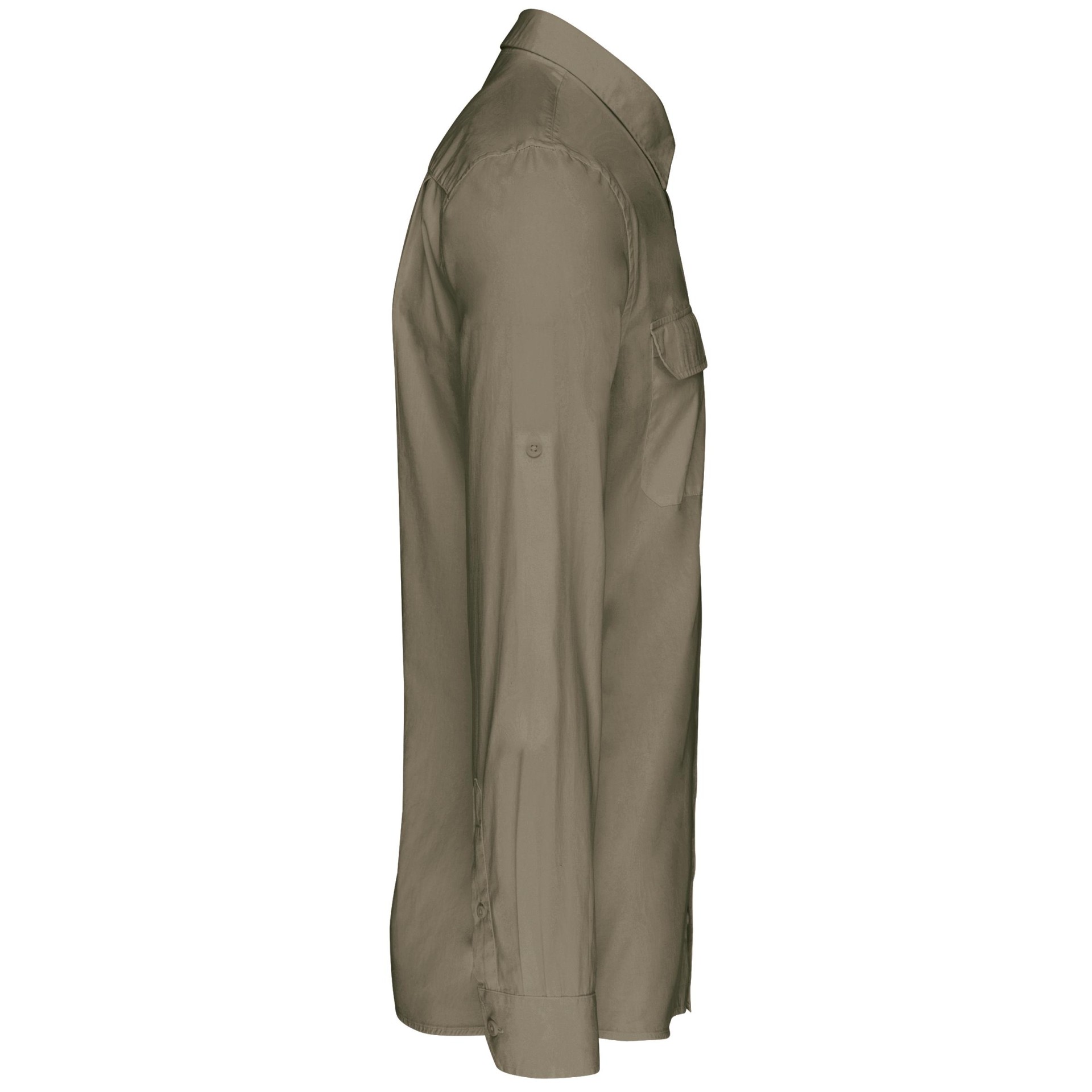 Camisa Safari de manga comprida - K590