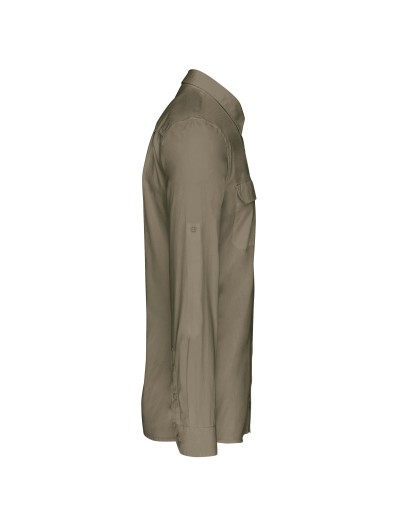 Camisa Safari de manga comprida - K590