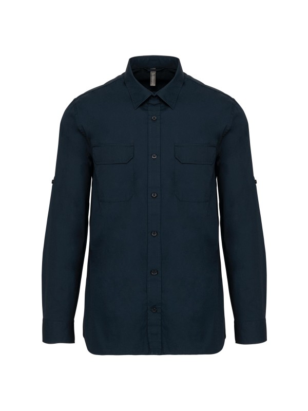 Camisa Safari de manga comprida - K590