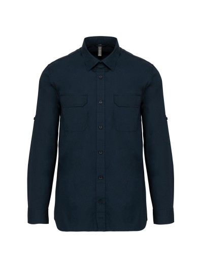 Camisa Safari de manga comprida - K590