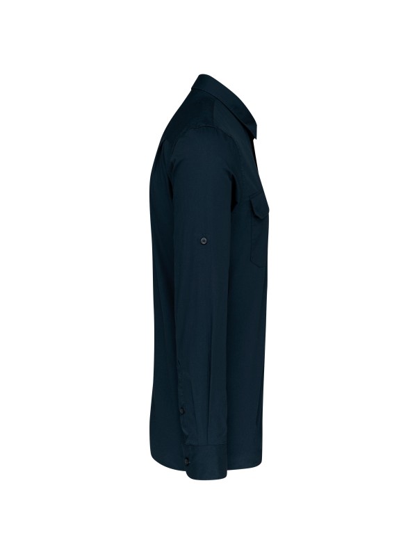 Camisa Safari de manga comprida - K590