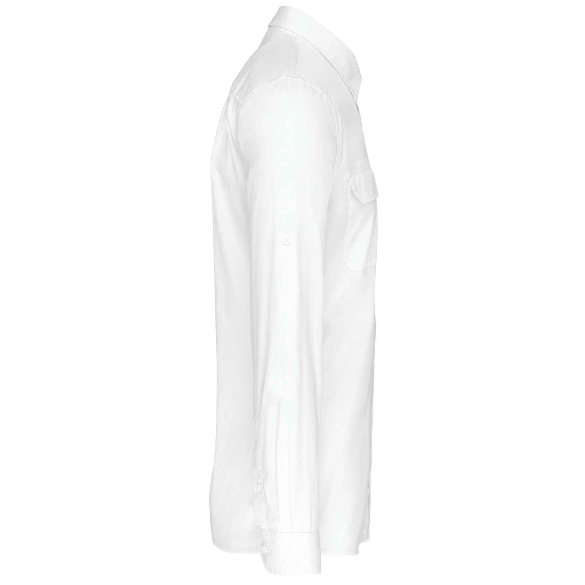 Camisa Safari de manga comprida - K590