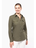 Camisa Safari manga comprida - K591