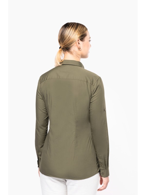 Camisa Safari manga comprida - K591