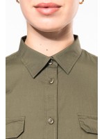 Camisa Safari manga comprida - K591